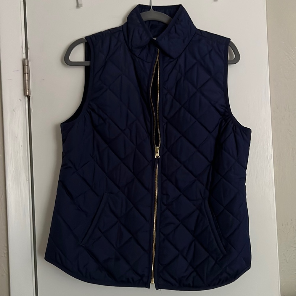 Navy Blue Old Navy Quilted Vest